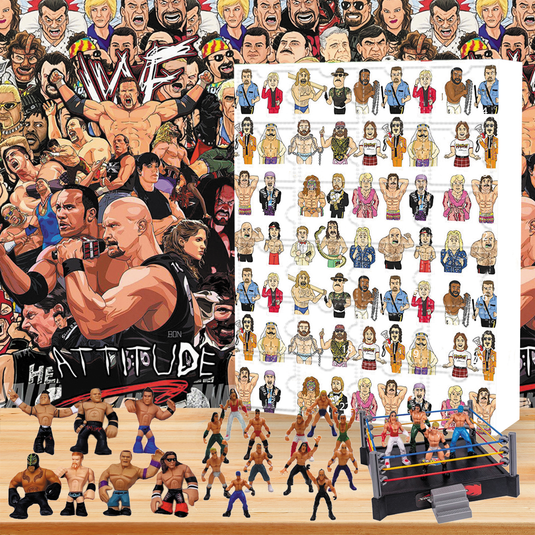 2023 WWE Advent calendar gifts The One With 24 Little Doors