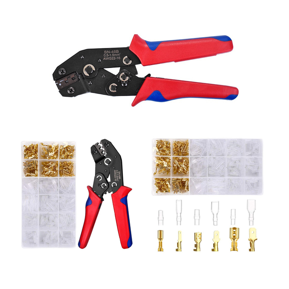 Adjustable Cold-Pressed Cable Crimping Pliers Wire Connector Terminal Tool, 501 Original
Adjustable Cold-Pressed Cable Crimping Pliers Wire Connector Terminal Tool, 501 Original