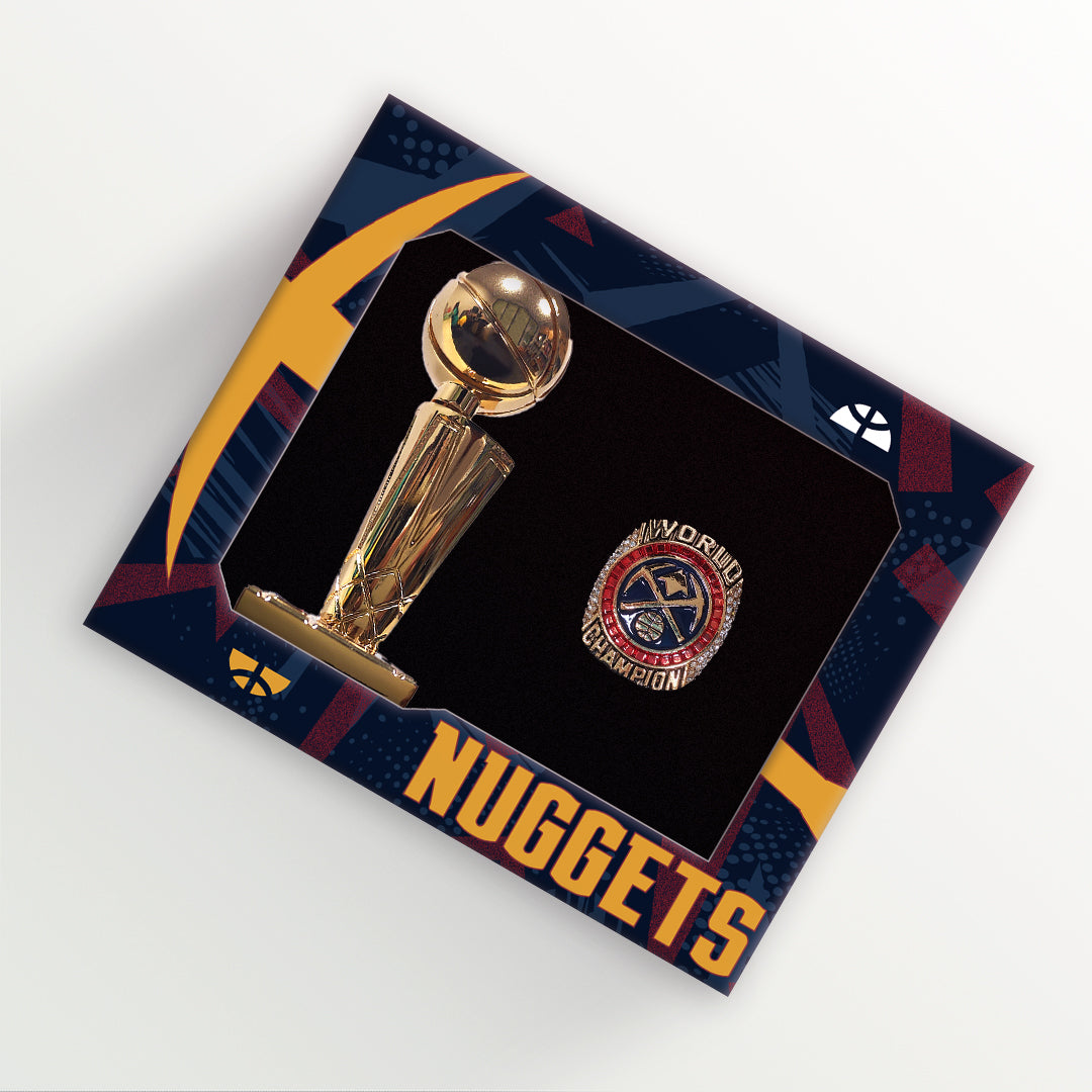 2023 Denver Nuggets Nba Champions Ring Box 7713