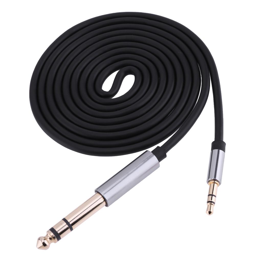 3.5mm Male to 6.35mm Male TRS Stereo Audio AUX Adapter Connector Jack Cable, 501 Original
3.5mm Male to 6.35mm Male TRS Stereo Audio AUX Adapter Connector Jack Cable, 501 Original