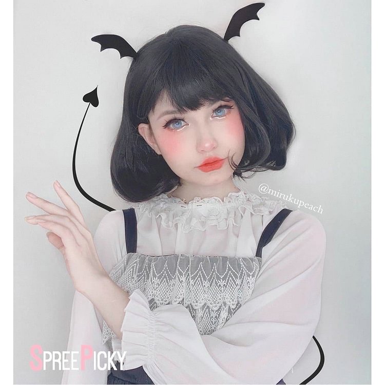 Black Midnight Mystery Short Wig SP1811595