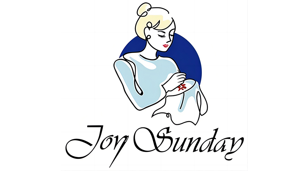 GG The Girl with Flowers Joy Sunday Cross Stitch Easy Handcraft