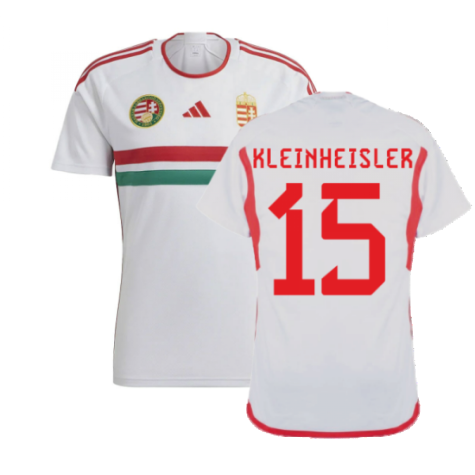 Hungary László Kleinheisler 15 Away Shirt Kit 2023-2024