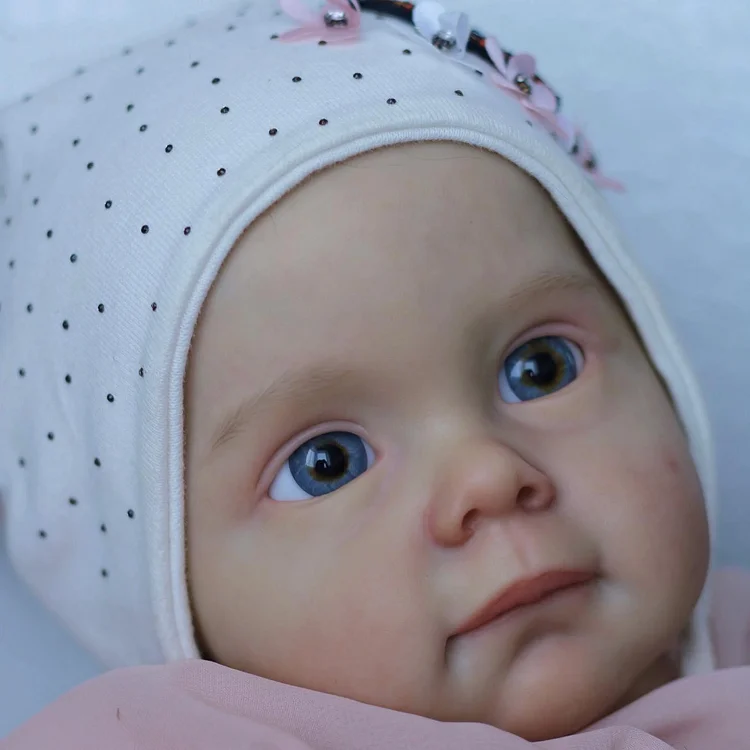  17'' or 22'' Lifelike Baby Doll Poseable and Weighted, Reborn Baby Girl Doll Bansily Realistic Toys Gift - Reborndollsshop®-Reborndollsshop®