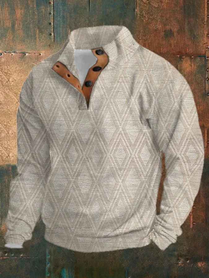 Men'S Retro Sweatshirt