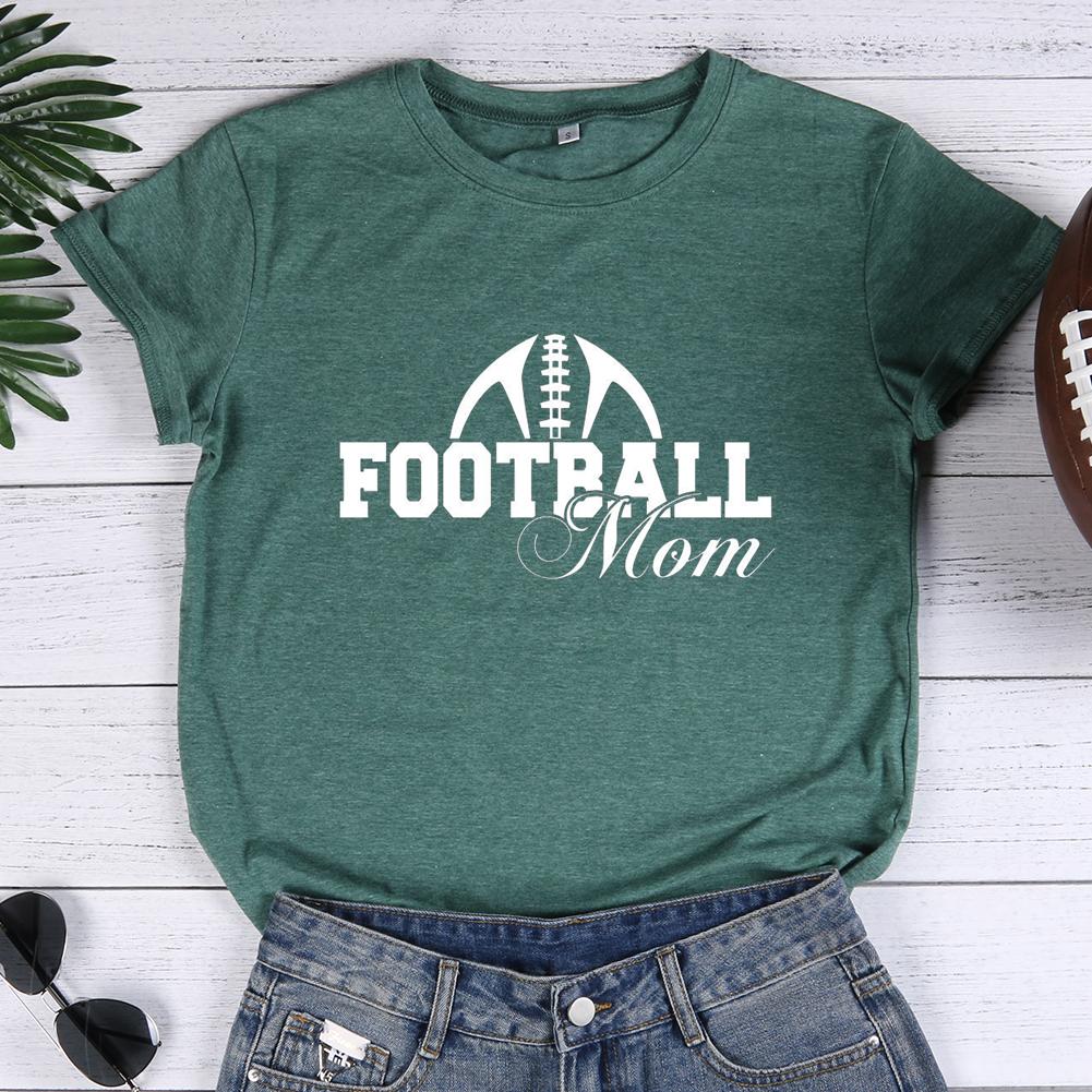 football mom Round Neck T-shirt-Guru-buzz
