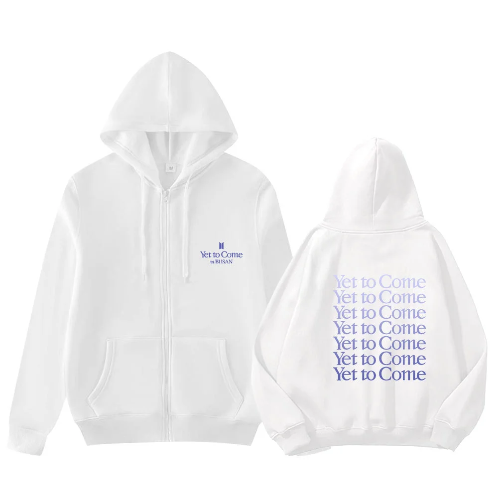 BTS Yet to Come THE CITY in BUSAN Zip-Up Hoodie Four Colors