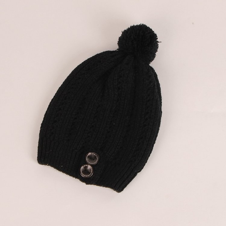Comstylish Casual Multicolor Striped Faux Fur Wide Brim Hat