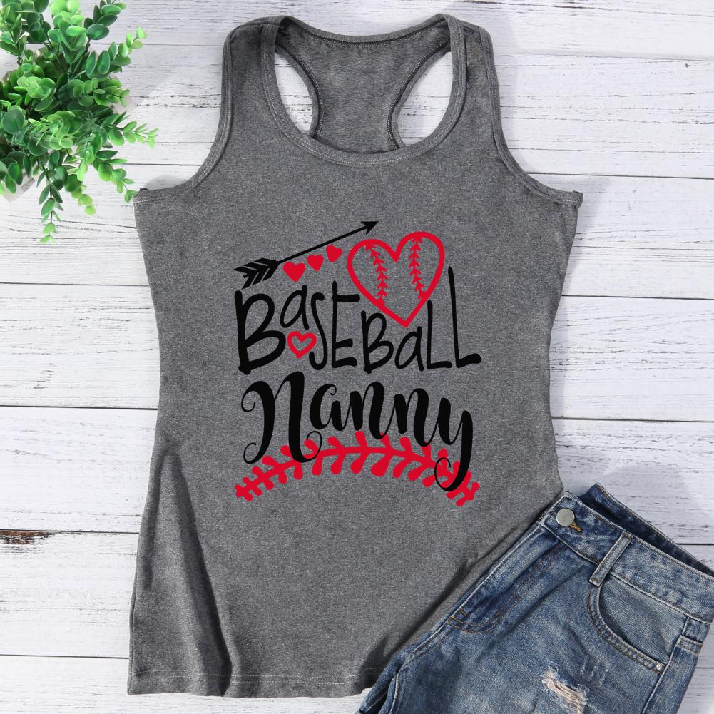 Baseball Nanny Vest Top-Guru-buzz