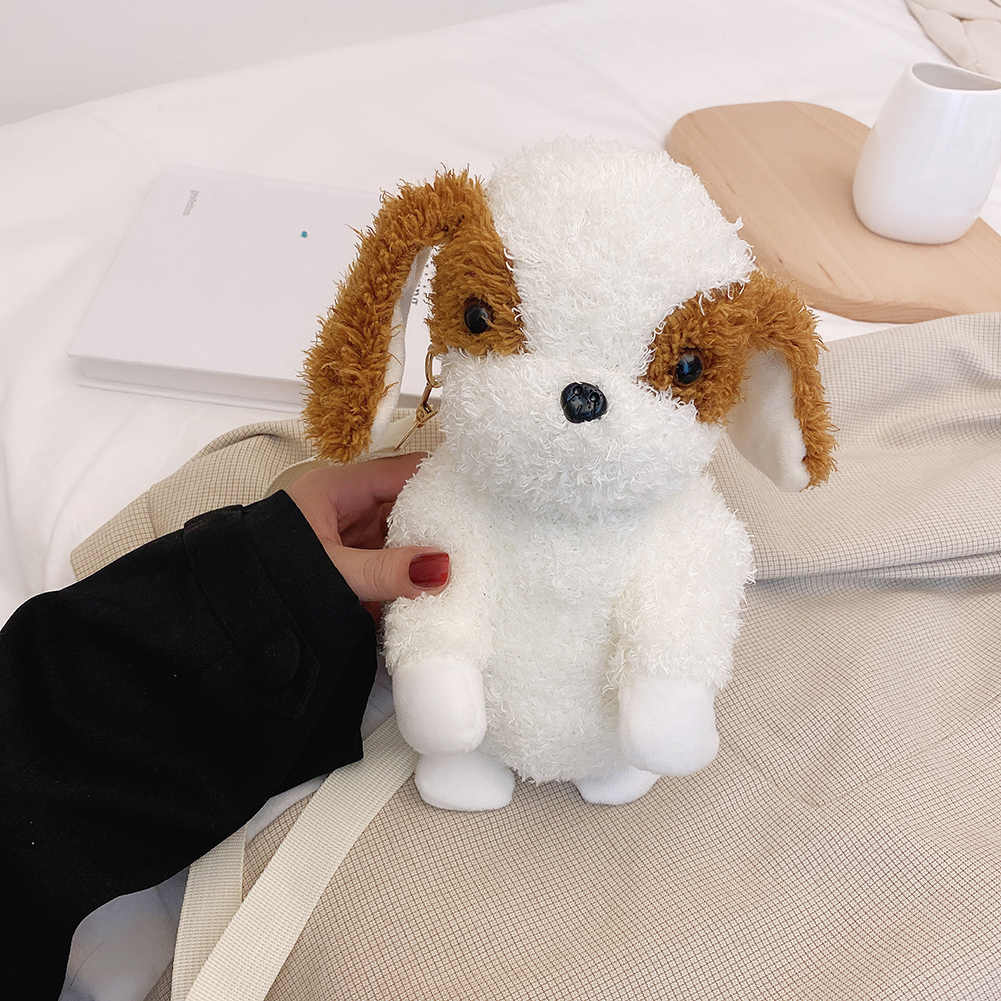 Cute Plush Doll Crossbody Bag Women Girl Lovely Dog Shoulder Money Pouch, 501 Original
Cute Plush Doll Crossbody Bag Women Girl Lovely Dog Shoulder Money Pouch, 501 Original