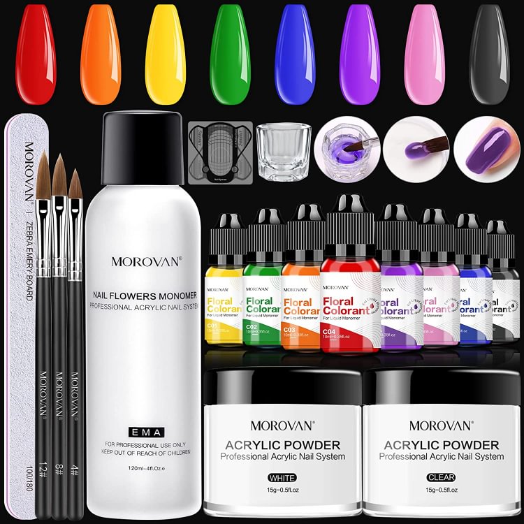 Morovan Acrylic Nail Kit AL15