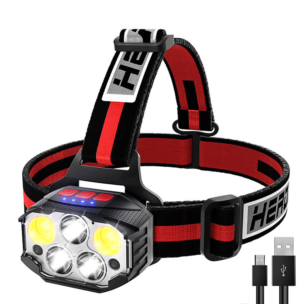 LED Strong Headlight 650 Lumen Sensor USB Rechargeable 6 Modes COB Headlamp, 501 Original
LED Strong Headlight 650 Lumen Sensor USB Rechargeable 6 Modes COB Headlamp, 501 Original