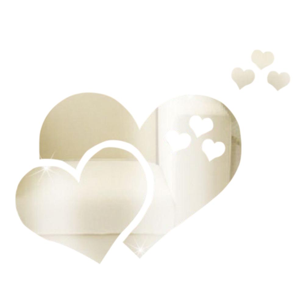3D Mirror Wall Stickers Love Heart Decal DIY Home Bedroom Art Decor, Silver, 501 Original
3D Mirror Wall Stickers Love Heart Decal DIY Home Bedroom Art Decor, Silver, 501 Original