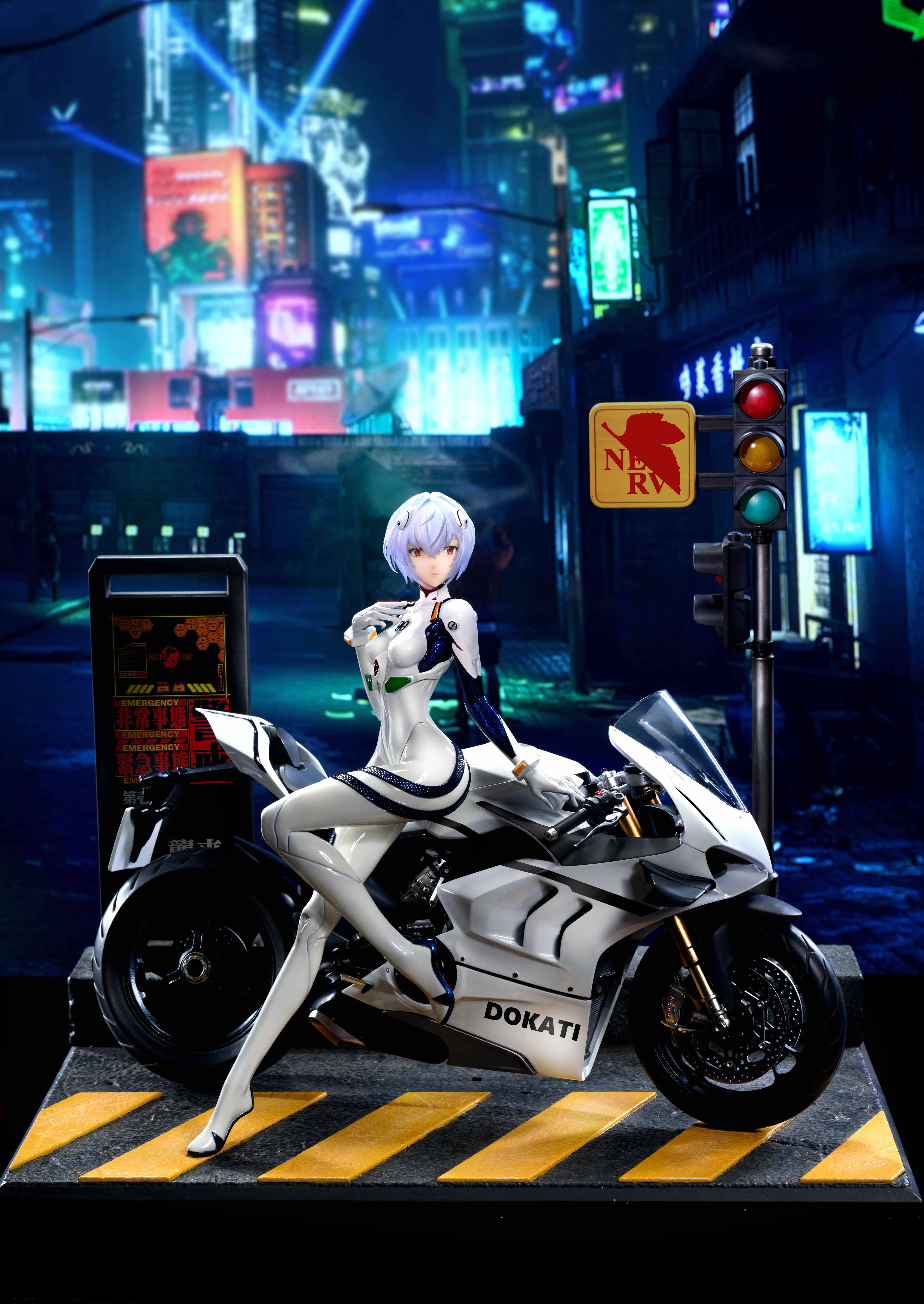 KOL Brother Studio - Neon Genesis Evangelion Motorcycle Ayanami