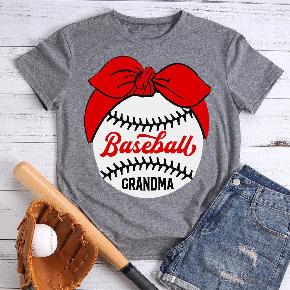 Baseball Crandma  T-shirt Tee -00267-Guru-buzz