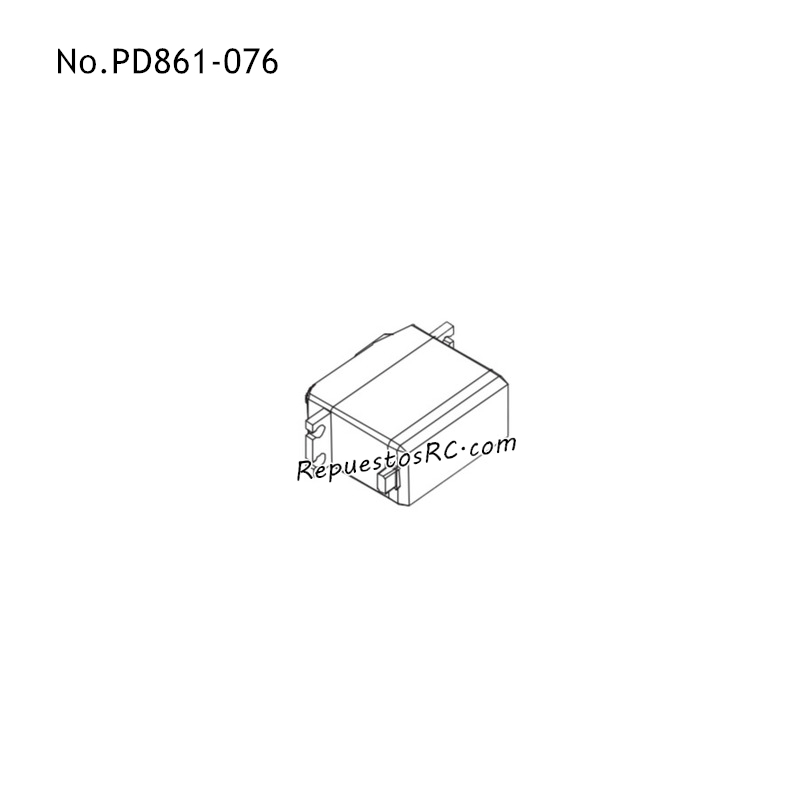 PD RACING TR10 Piezas Servo de 9kg PD861-076