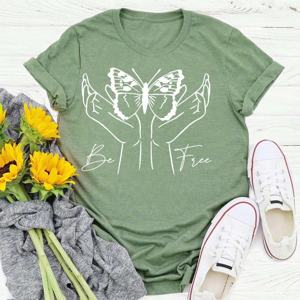 be free Butterfly insectT-shirt Tee -04867-Guru-buzz