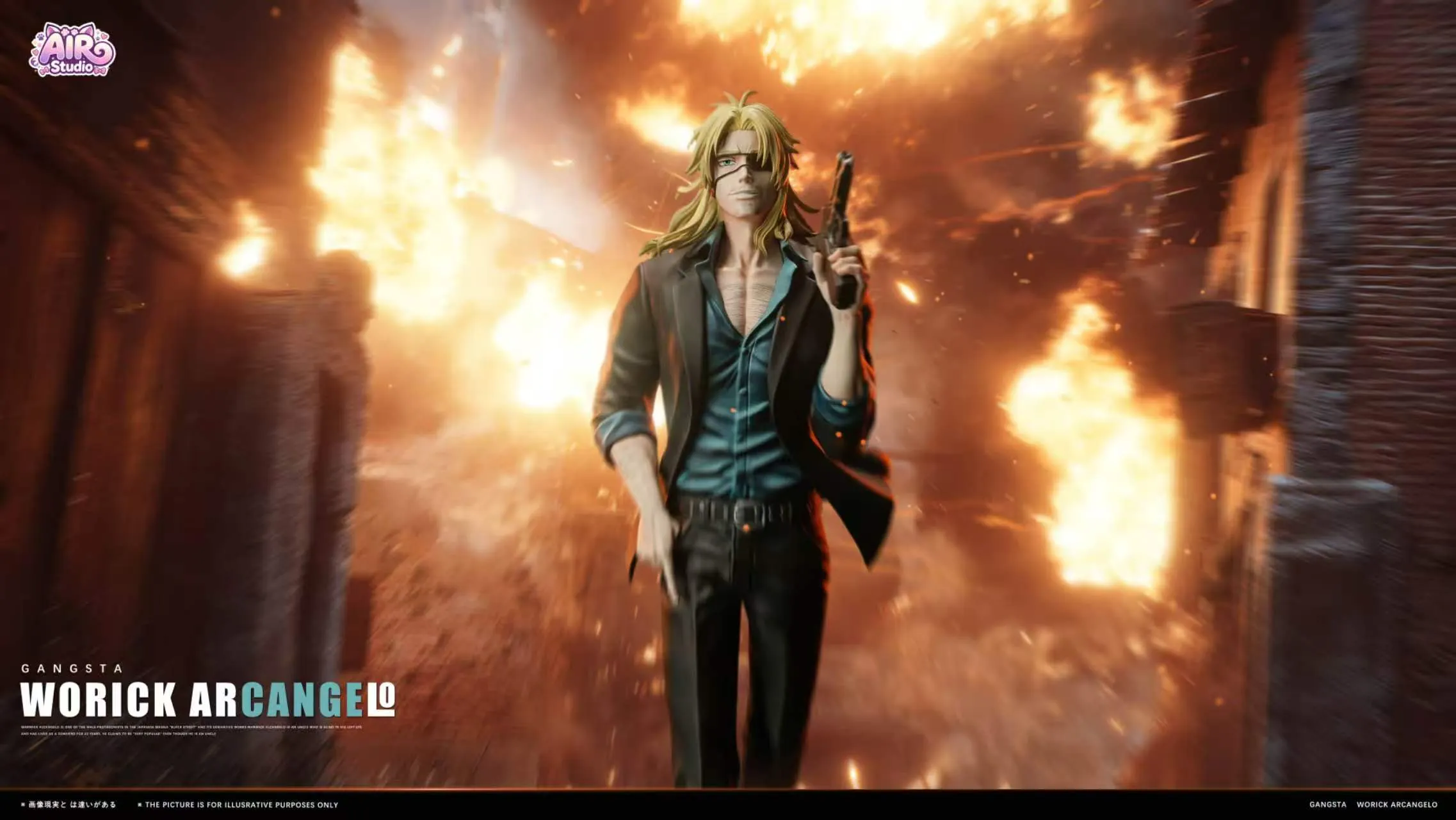 AIR Studio - Worick Arcangelo GANGSTA. 1/6 Statue(GK)-
