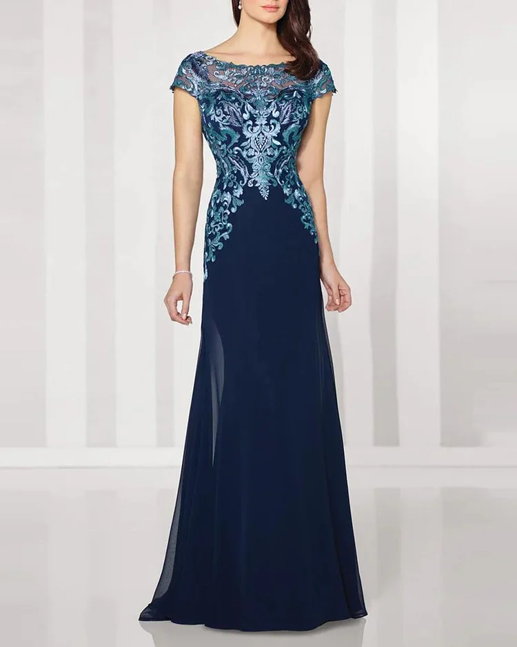 Chiffon A-line Dress