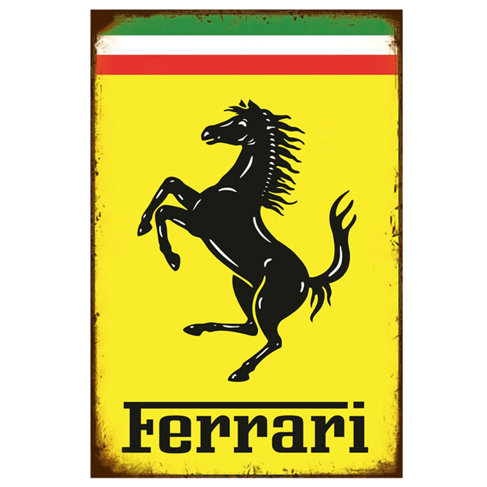 Ferrari Car- Vintage Tin Signs/Wooden Signs - 20*30cm/30*40cm