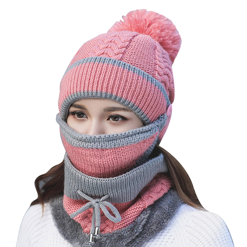 3x Knitted Winter Sports Fleece Beanies Cap Mask Gaiter Scarf Set for Women, And, 501 Original
3x Knitted Winter Sports Fleece Beanies Cap Mask Gaiter Scarf Set for Women, And, 501 Original