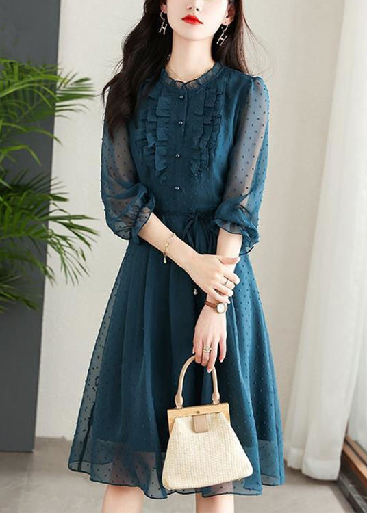 Chiffon button down summer dress main image 1