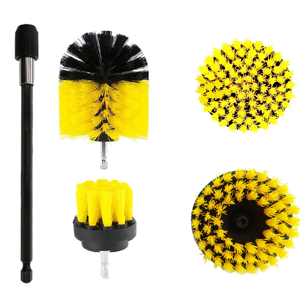Drill Brush Attachment Set with 2 3.5 4 5 inch Brushes + Extension Rod, 501 Original
Drill Brush Attachment Set with 2 3.5 4 5 inch Brushes + Extension Rod, 501 Original