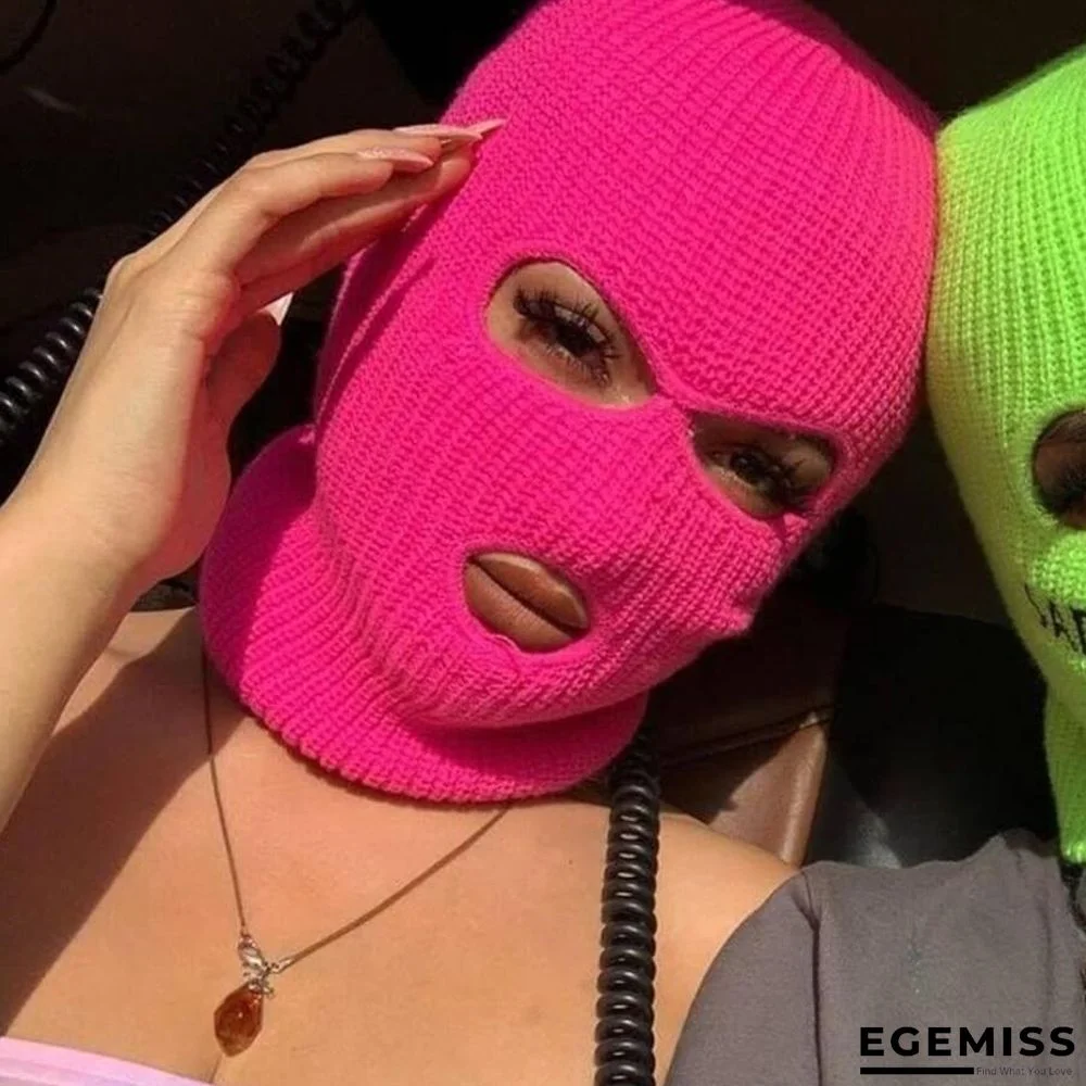 Rose Red Fashion Solid Face Protection | EGEMISS