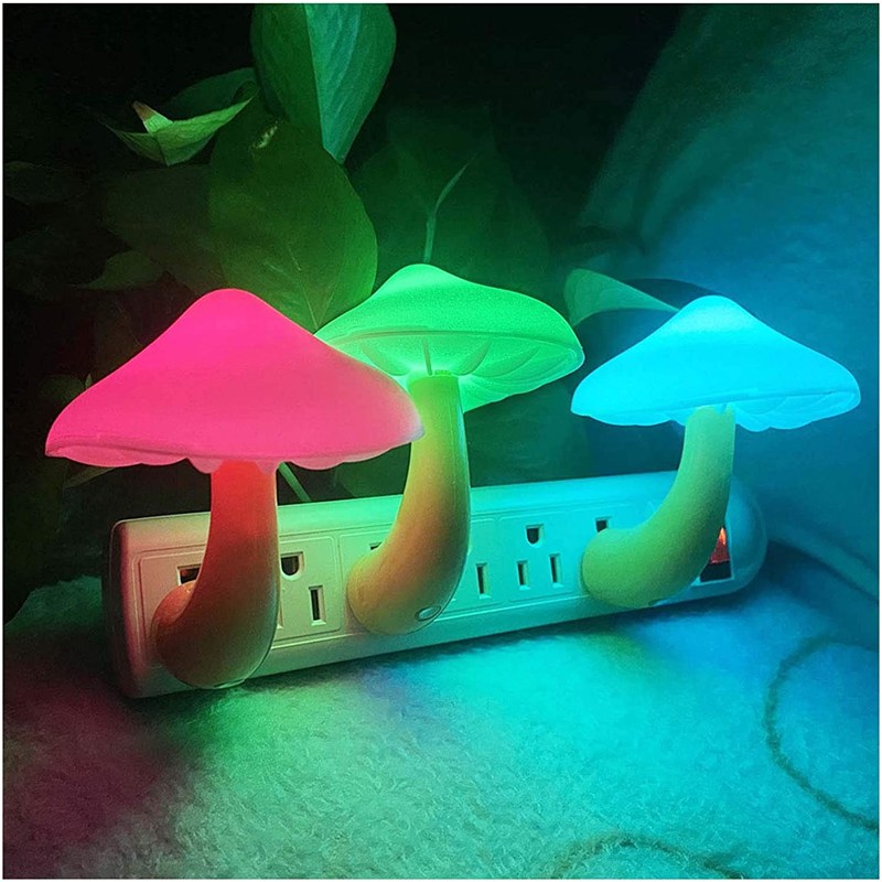 LED Night Lights Mushroom Sensor Plug-in Wall Lamp Home Atmosphere Plug-in, 501 Original
LED Night Lights Mushroom Sensor Plug-in Wall Lamp Home Atmosphere Plug-in, 501 Original