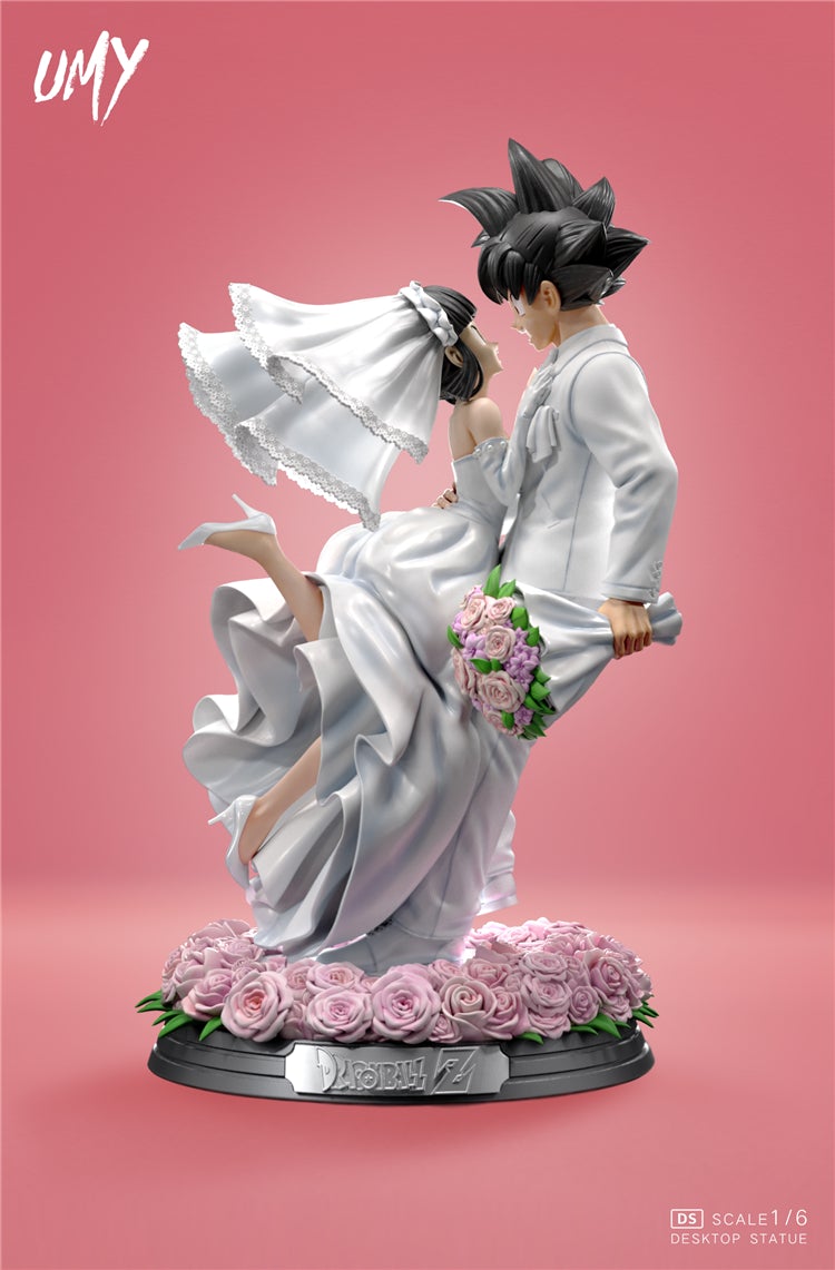 Life of Goku Series 1/6 Scale Son Goku & Chichi Wedding - Dragon