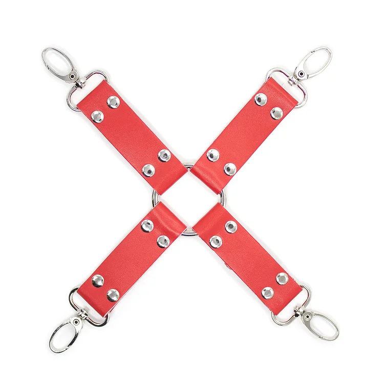 Adult Fun Leather Products Back Link Cross Buckle