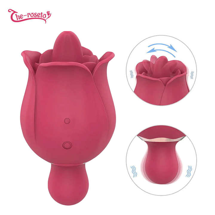 Rose Vibrant Suction Toy