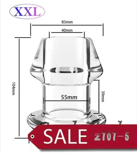 pornhint Pornhint Hollow Butt Plug with Insert Anal Plug Speculum Anus Dilator Sex Toys for Female