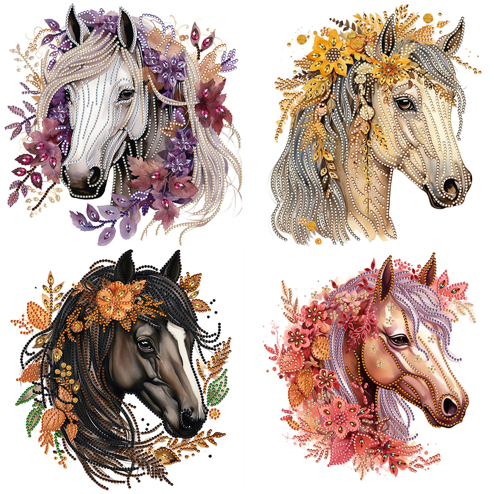 Full Round Drill Diamond Painting -Horse - 30*30cm