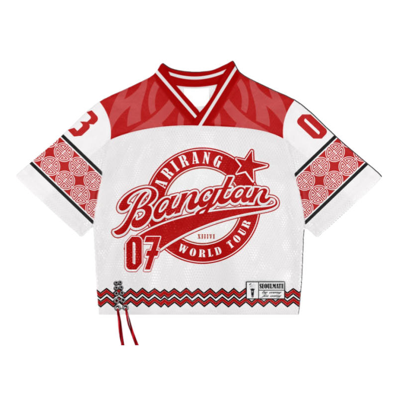 BTS World Tour 2026 Arirang Jersey | Bangtan 07 ARMY Gear 💜
