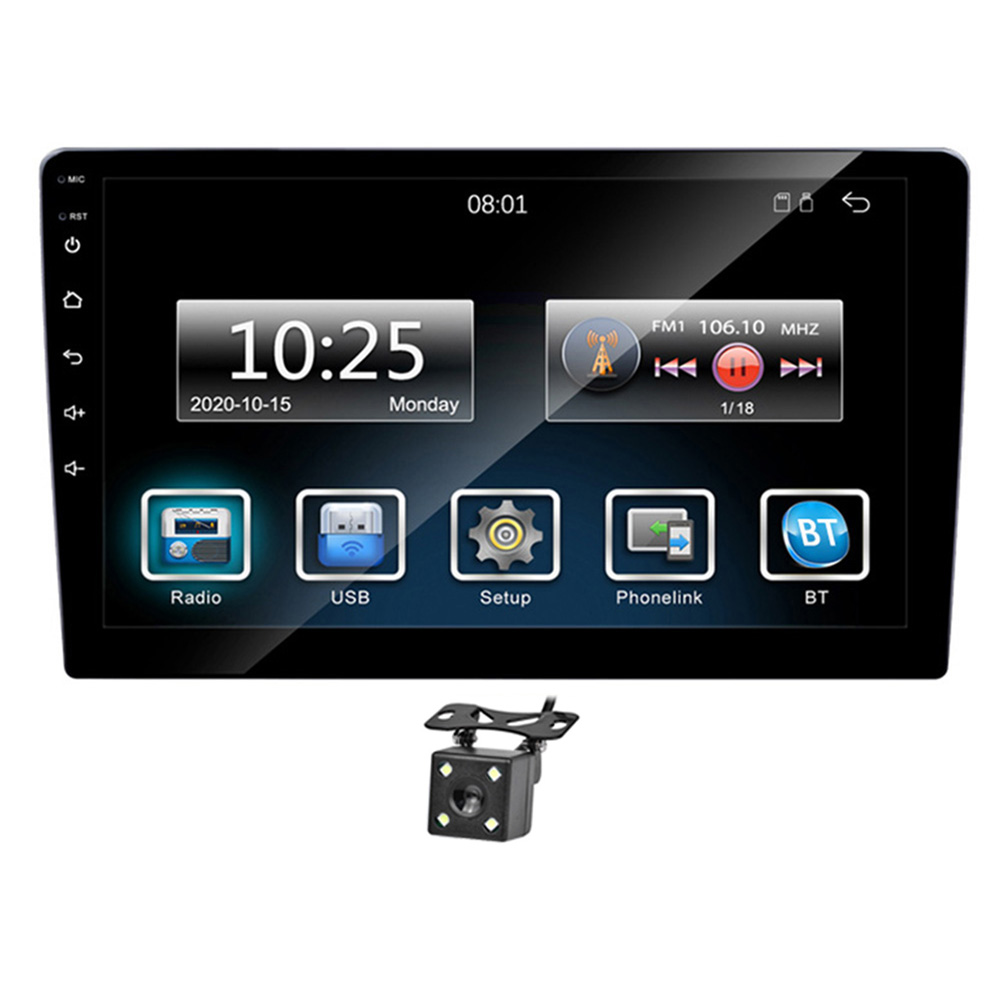 Double DIN Car Stereo 9 inch Touchscreen with Bluetooth FM Radio (w/ Cam), 501 Original
Double DIN Car Stereo 9 inch Touchscreen with Bluetooth FM Radio (w/ Cam), 501 Original