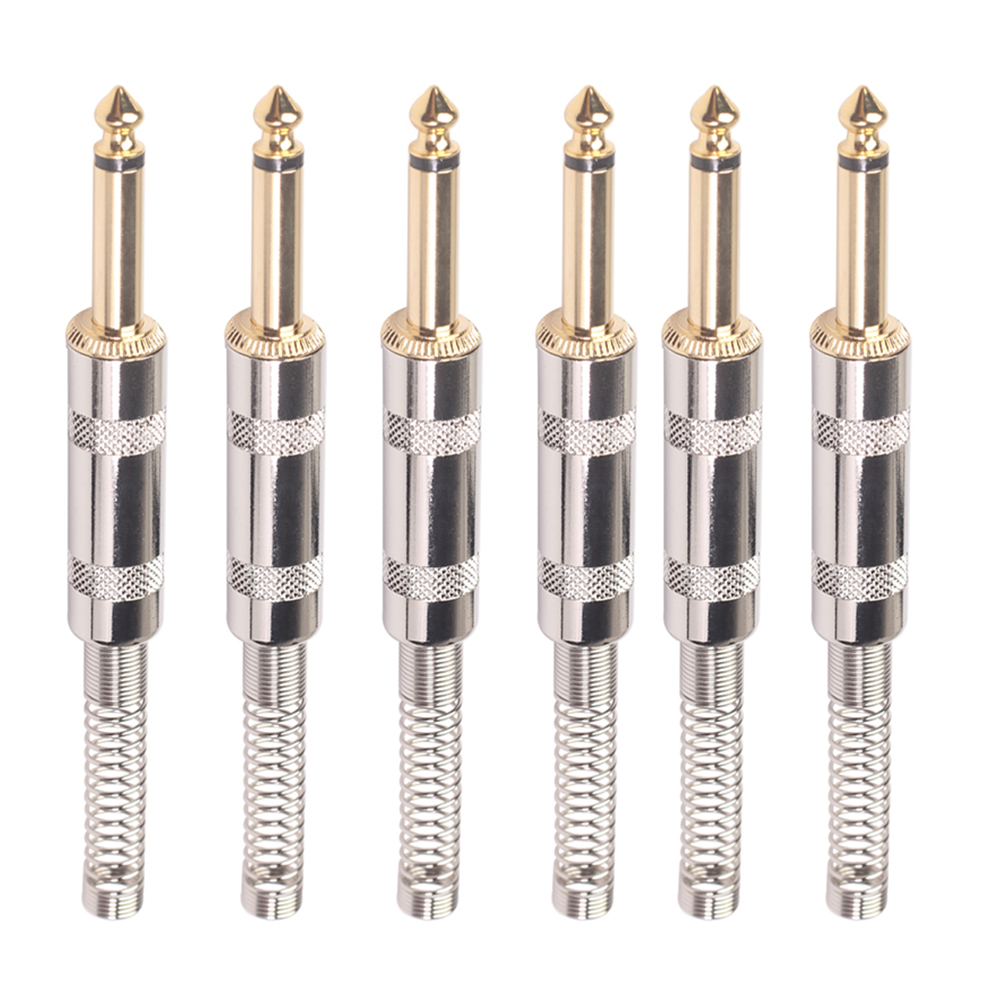 TC048 6.35mm Jack Male Mono Audio Connector Soldering Adapter (6pcs)(Gold), 501 Original
TC048 6.35mm Jack Male Mono Audio Connector Soldering Adapter (6pcs)(Gold), 501 Original