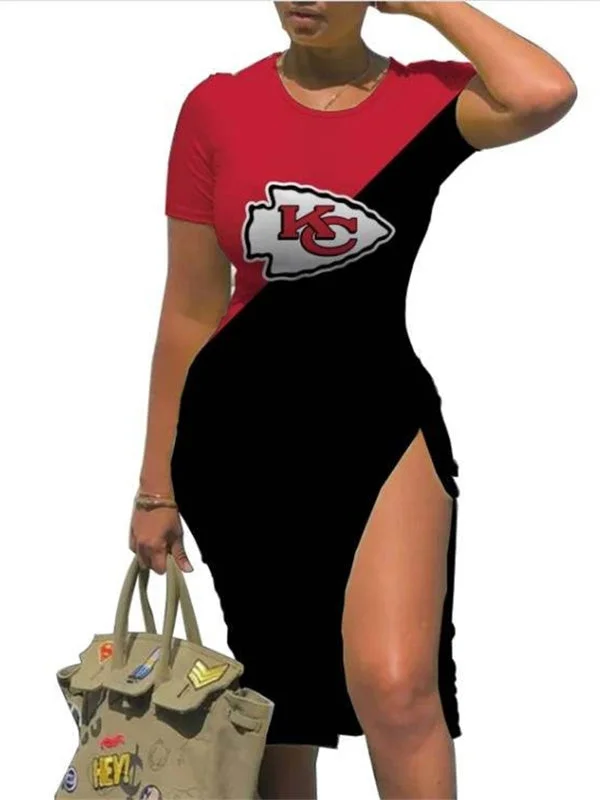 Kansas City Chiefs
Women's Slit Bodycon Dress