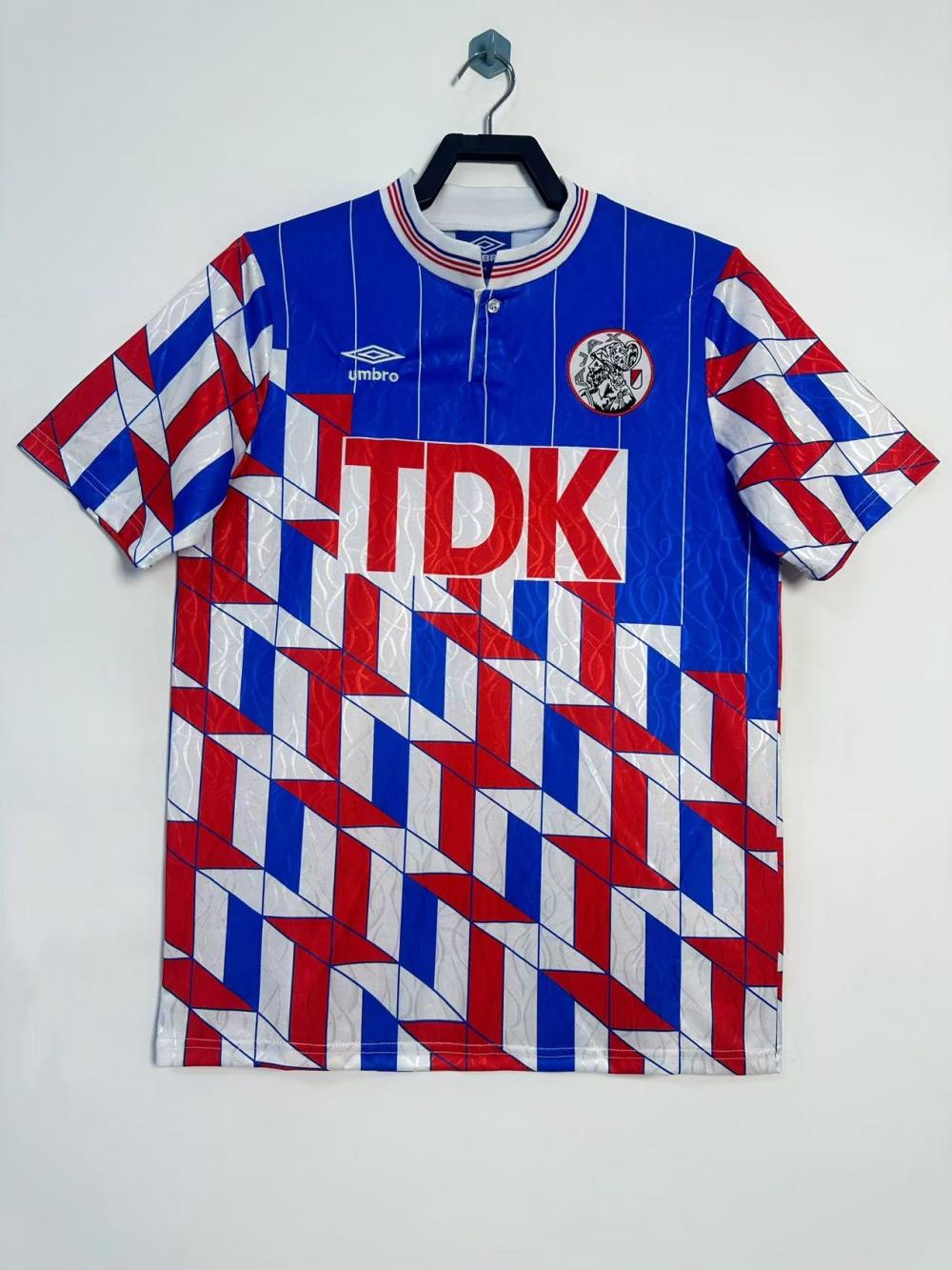1989-1990 Retro Ajax Away Football Shirt 1:1 Thai Quality jersey|football shirt|football kit