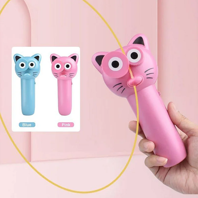 Walfinds Electric Rope Launcher Teasing Cat Toys 1
