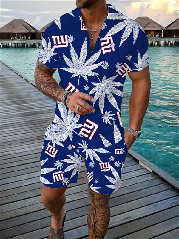 New York Giants
Limited Edition Polo Shirt And Shorts Two-Piece Suits