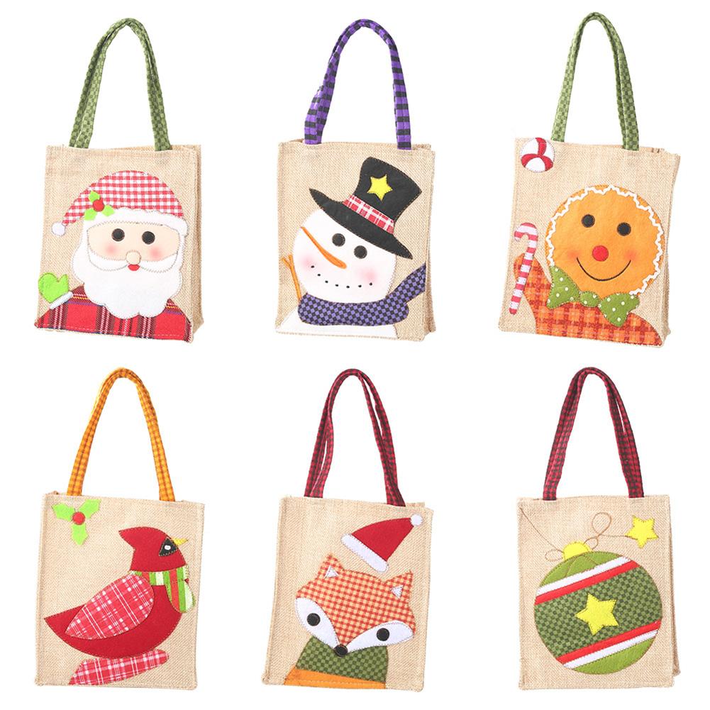 Christmas Candy Gift Handbag Linen Cartoon Apple Bag Kids Gift Party Decor, Snowman, 501 Original
Christmas Candy Gift Handbag Linen Cartoon Apple Bag Kids Gift Party Decor, Snowman, 501 Original