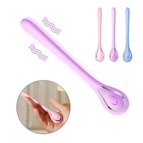 pornhint Pornhint Female Pocket Slim Vibrator Multispeed G-Spot Dildo Anal Butt Plug Clit Massager