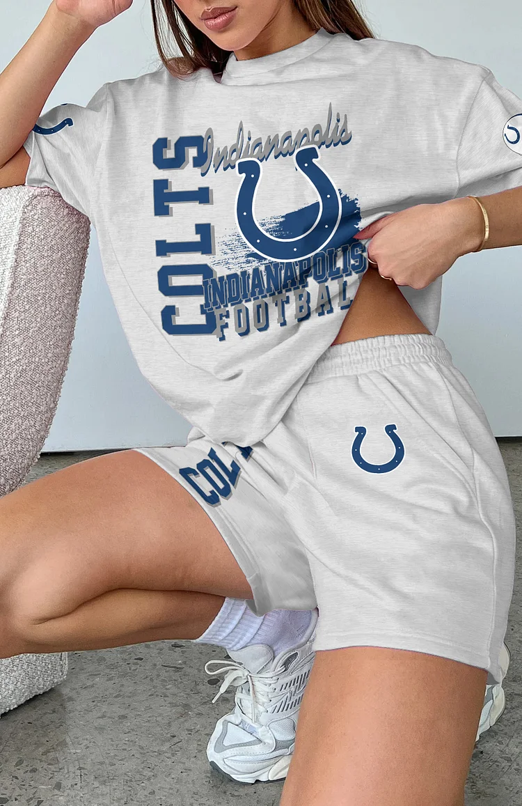 Indianapolis Colts Limited Edition Top And Shorts Two-Piece Suits