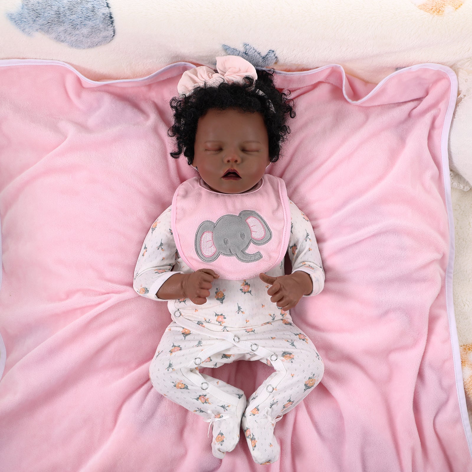 Black Reborns Girl Twinnie Baby Dolls Real Life Poseable African