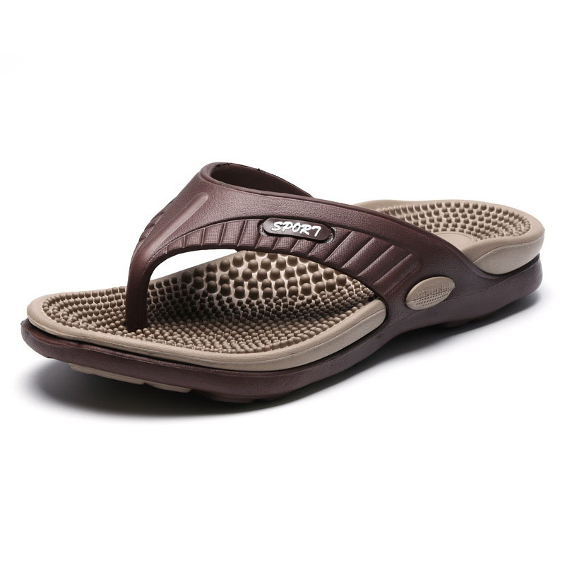 thesupersurf EVA Material Comfortable Sport Flip Flops with Massaging Sole and Anti-Slip Design