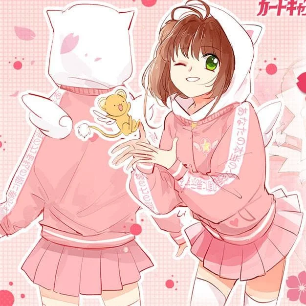 Card Captor Sakura Clow Wing Hoodie Jacket SP179132