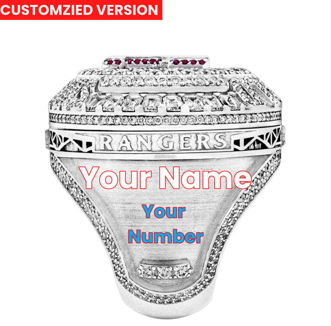 【Customize Yours】2023 Texas Rangers World Series Championship Ring