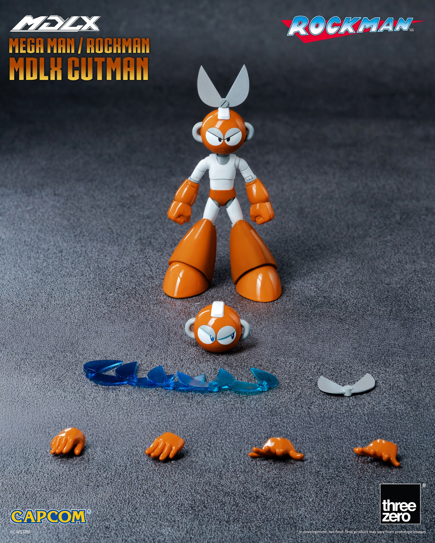 Threezero - Rockman / Mega Man MDLX Cutman 3Z08370A0 (Licensed)
