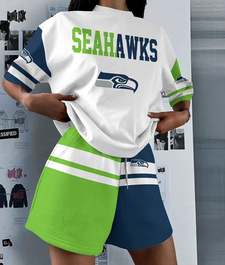 Seattle Seahawks  Limited Edition Top And Shorts Two-Piece Suits